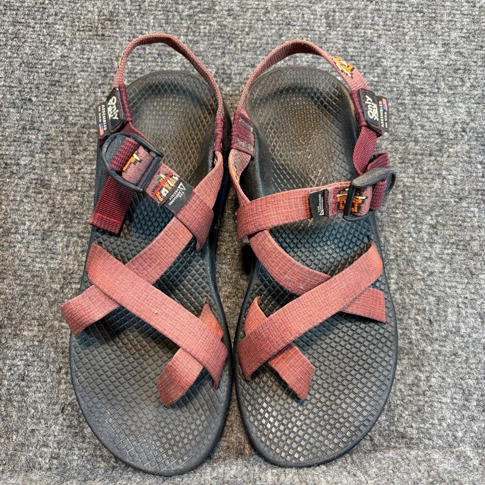 Chaco Z/2 Landmark Project Smokey Bear Sandals Womens Size 9 Pink Outdoor Sport